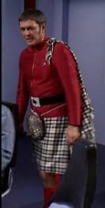 dress uniform with the kilt, sporran ...